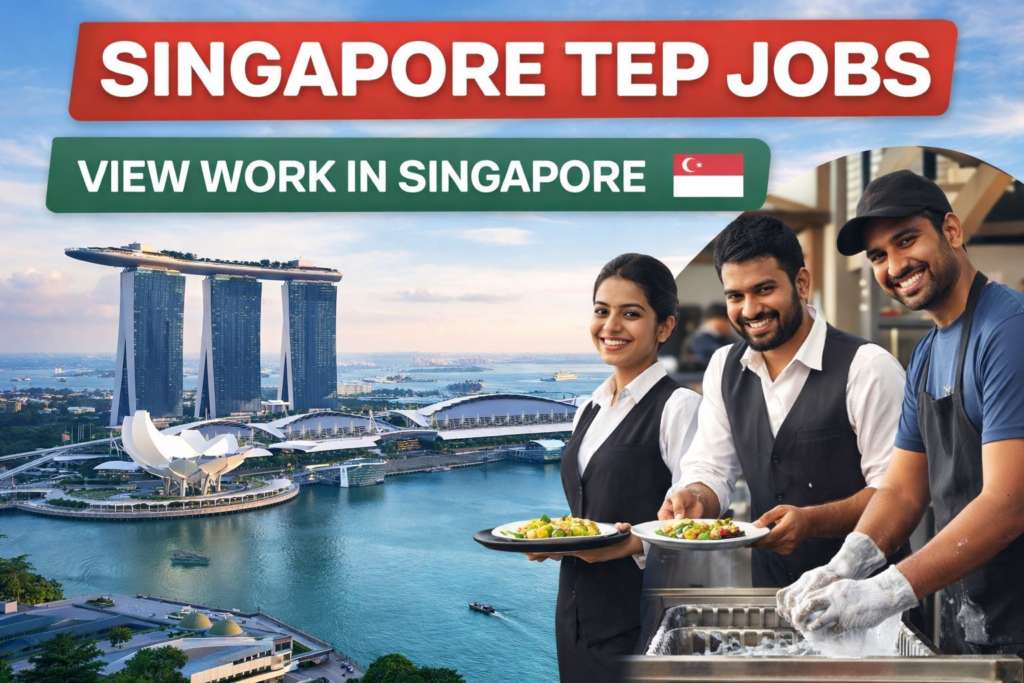 Singapore Restaurant Jobs for Indians – Salary, Work Permit Process & Apply Guide