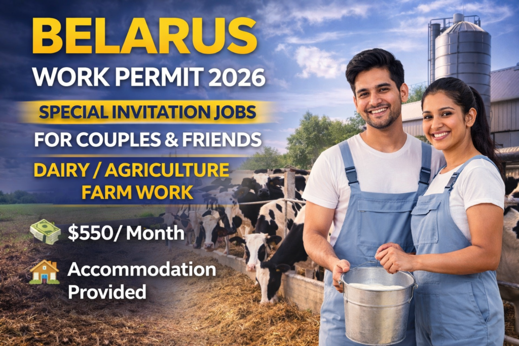 Belarus Work Permit: Special Invitation Jobs for Couples