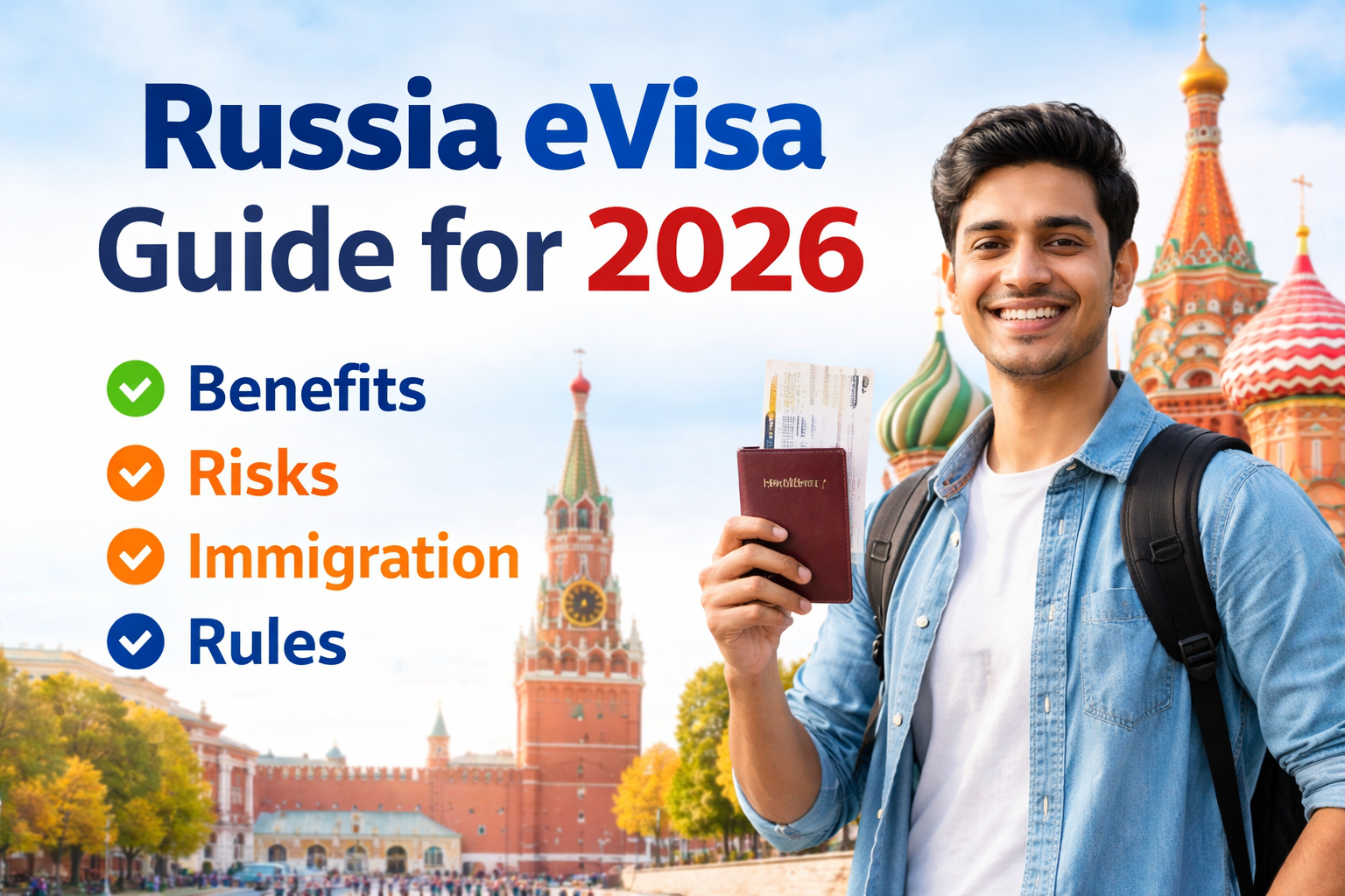 Russia eVisa Guide: Benefits, Risks and Immigration Facts sunvi