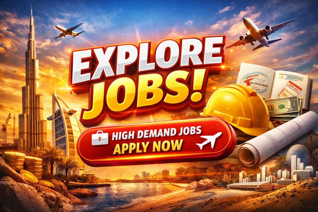Dubai Employment Visa Full Process: ECR, Airport, Medical