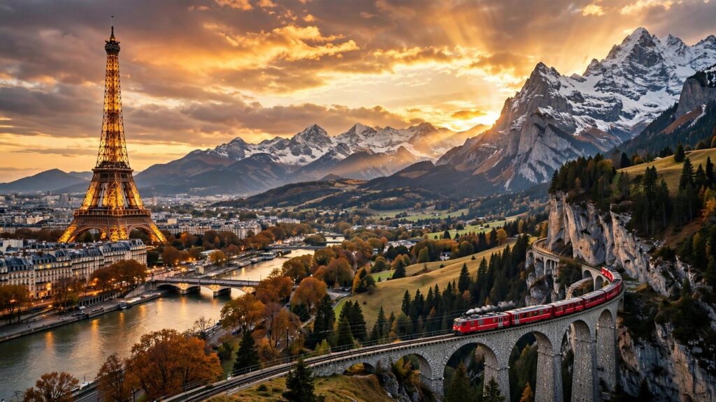 Europe 7-Day Tour Package: Paris and Switzerland Itinerary
