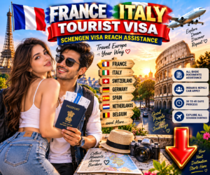 France Italy Tourist Visa – Schengen Visa Reach Assistance