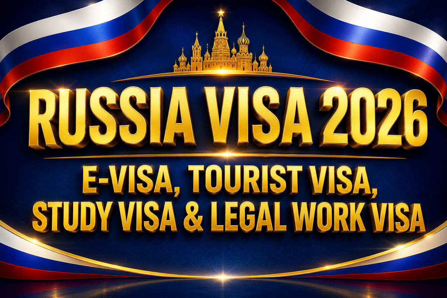๐ท๐บ Russia Visa Apply โ E-Visa, Tourist Visa, Study Visa & Legal Work Visa russiagold