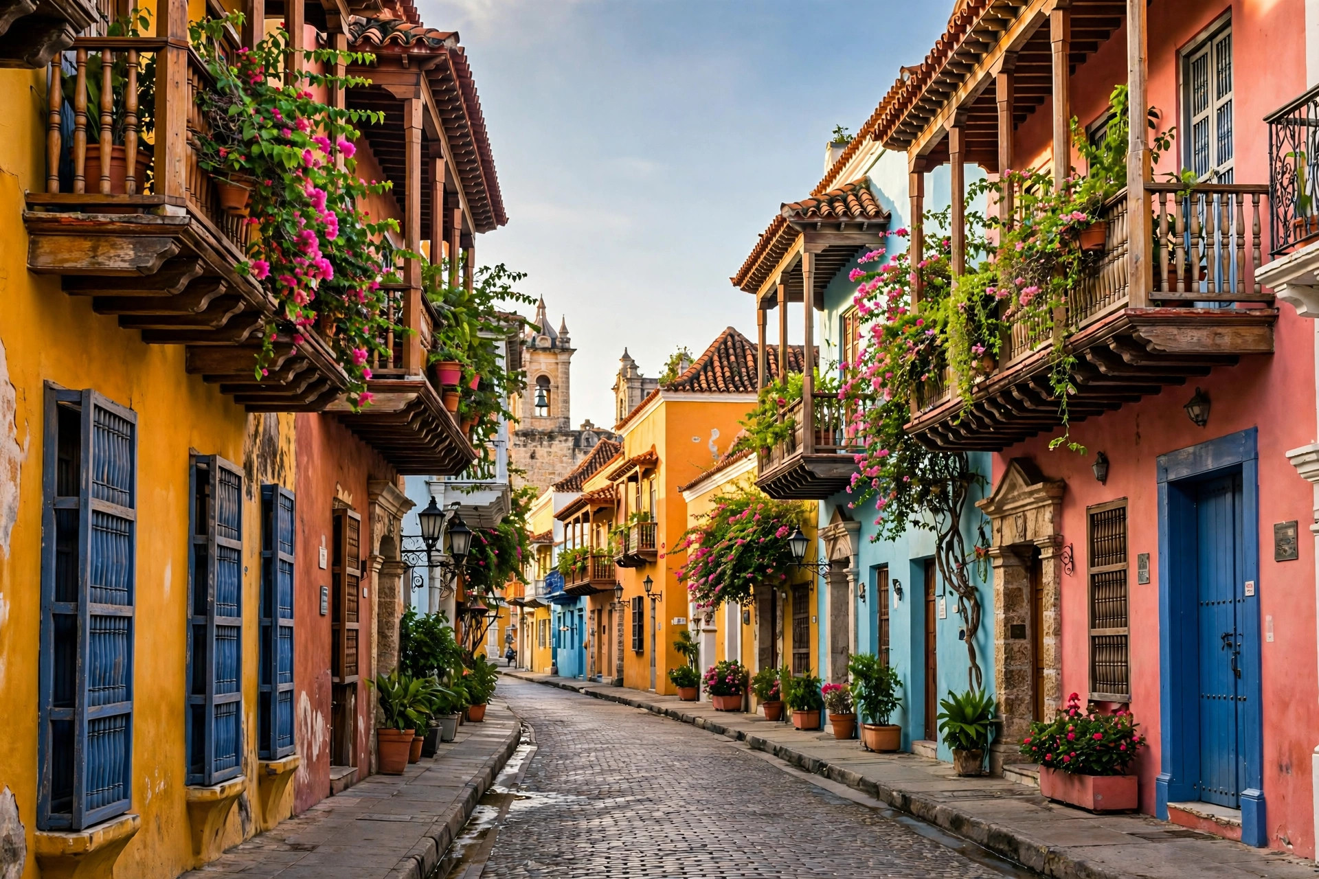 Cartagena old town, Colombia e-visa for Indians