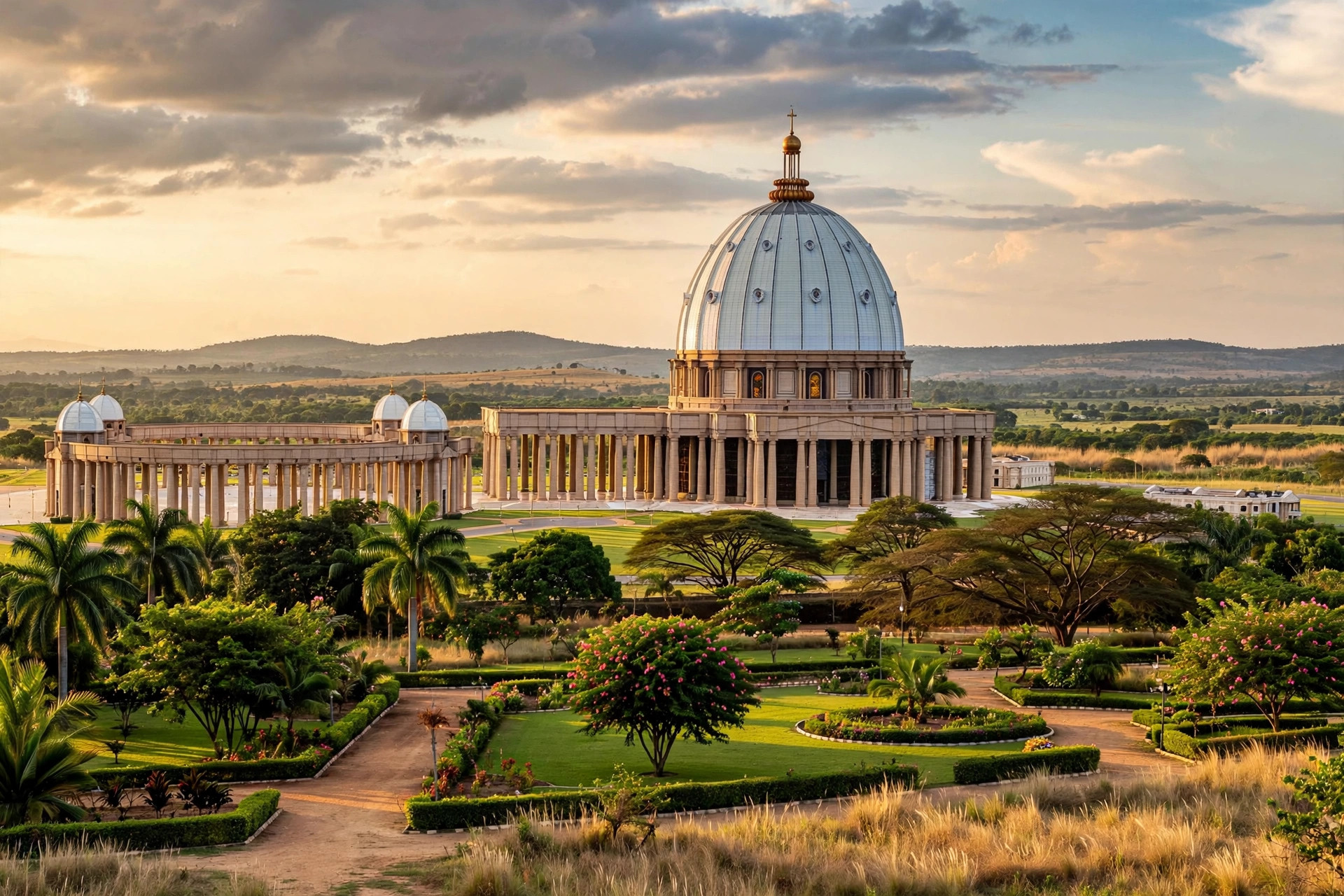 Basilica of Yamoussoukro, Ivory Coast e-visa for Indians