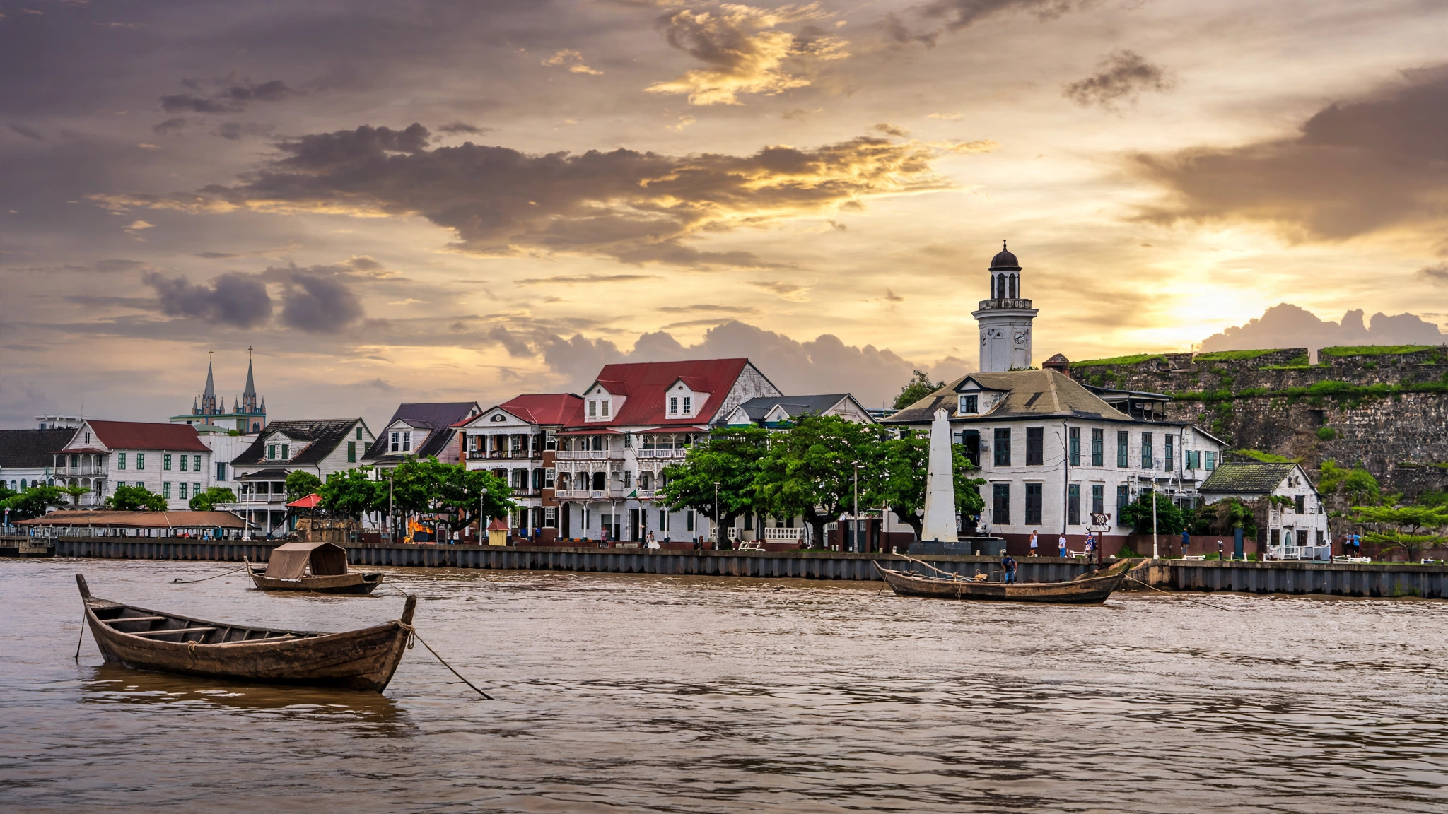 Paramaribo waterfront, Suriname e-visa for Indians