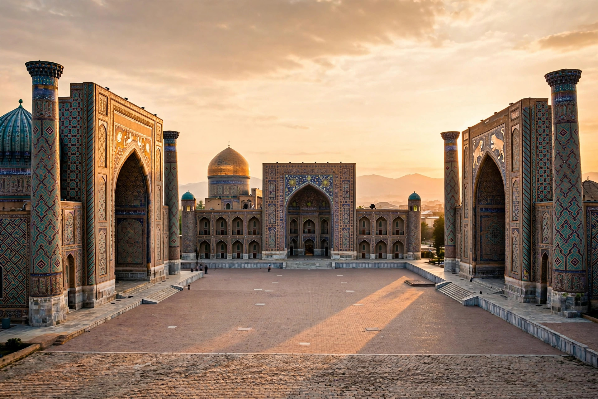 Registan Square Samarkand, Uzbekistan e-visa for Indians