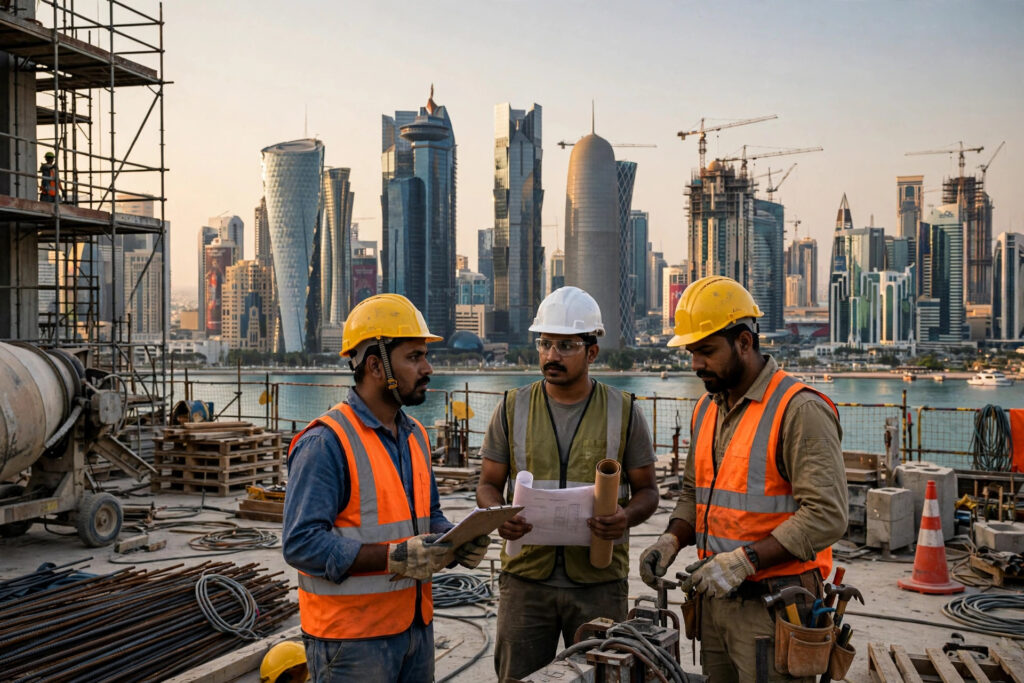 Qatar Construction Jobs for Indians: Salary Guide, Documents and Safe Process