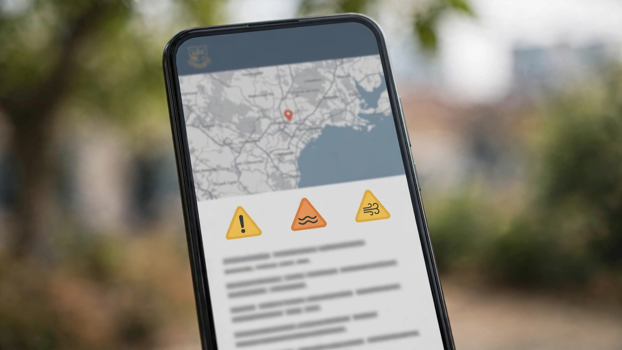 MEA Travel Advisory for Indians: Latest Updates and Warnings Smartphone showing a government travel advisory notice with map and warning icons