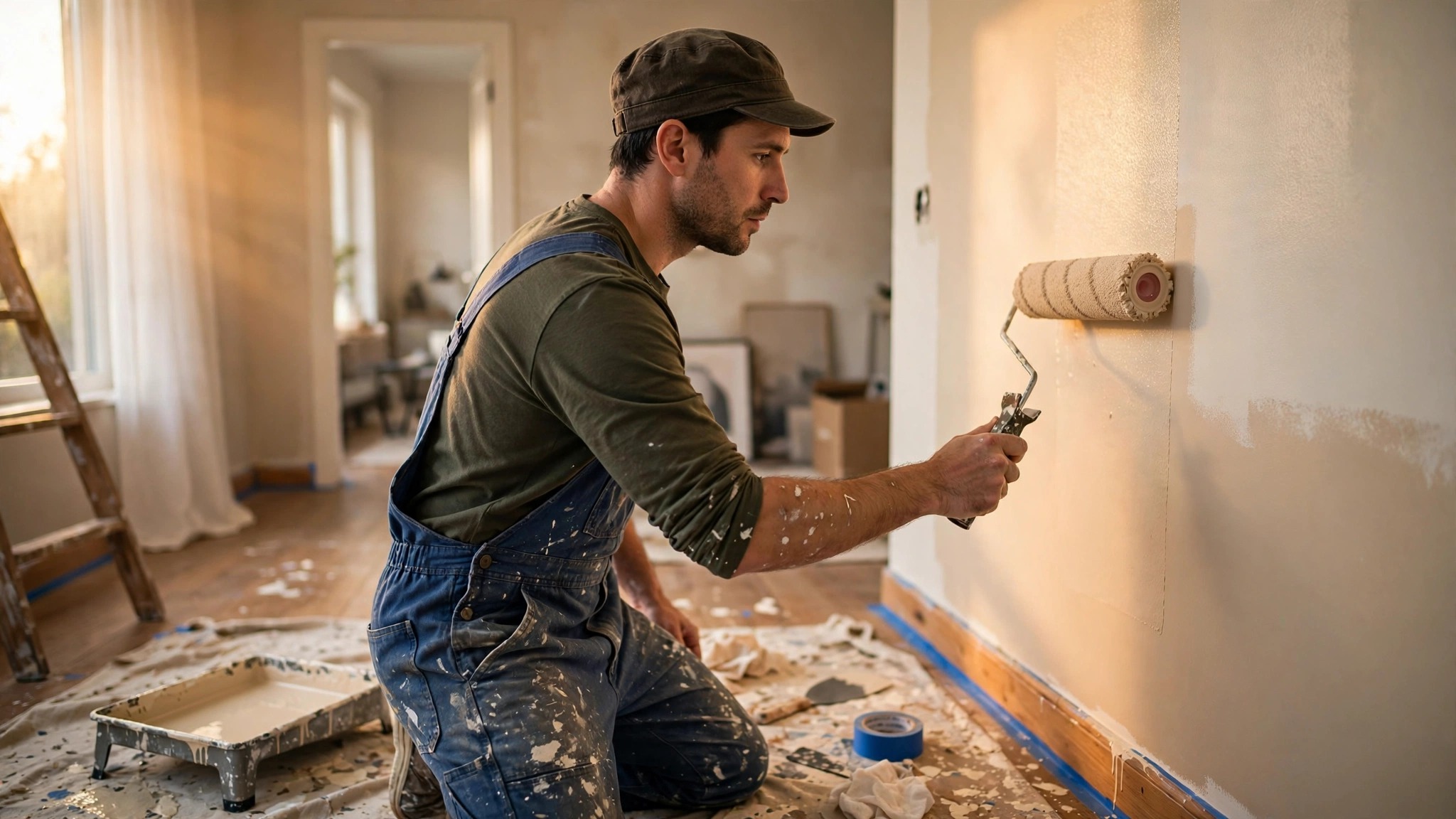 Belarus Jobs for Indians: 166 Vacancies, Salary & Apply Guide Skilled painter at work
